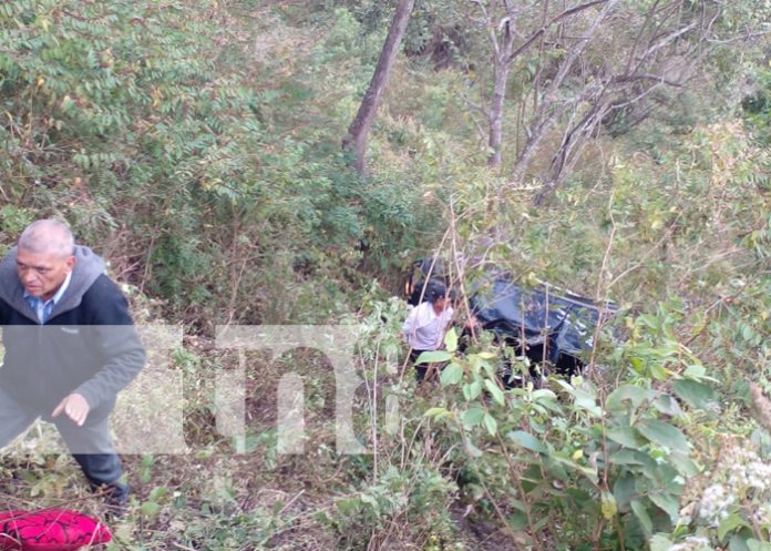 Foto: Seis personas lesionadas y una niña fallecida en accidente de tránsito en Telpaneca, Madriz / TN8