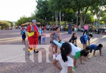 Foto: Niñez de Managua disfruta de juegos tradicionales en la plaza de la Revolución / TN8