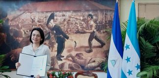 Foto: Honduras: Convenio Marco de Colaboración para la Formación Profesional, en Nicaragua