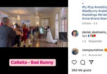 Se hace viral por entrar al altar con música de Bad Bunny