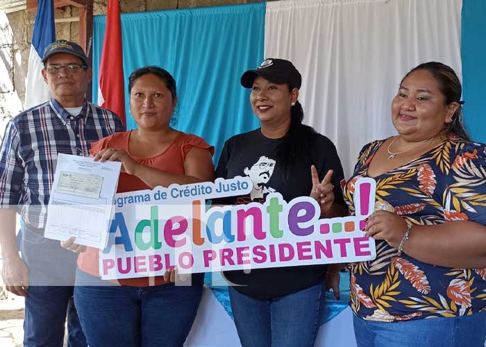 Foto: Desembolso del Programa Adelante en Masaya y Rivas / TN8