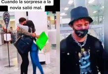 Llegó al aeropuerto para recibir a su novia y se lleva sorpresa