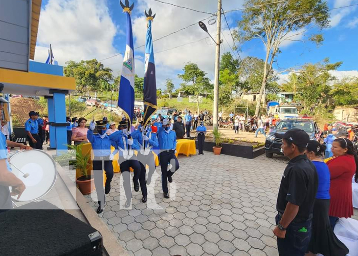 "La Rica" cuenta con nueva unidad policial en Jinotega