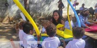 Foto: Educación vial se enseña de forma divertida en preescolar de Managua / TN8