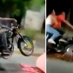 Joven pierde la vida por la "pirueta" de un motociclista en Venezuela (VIDEO)