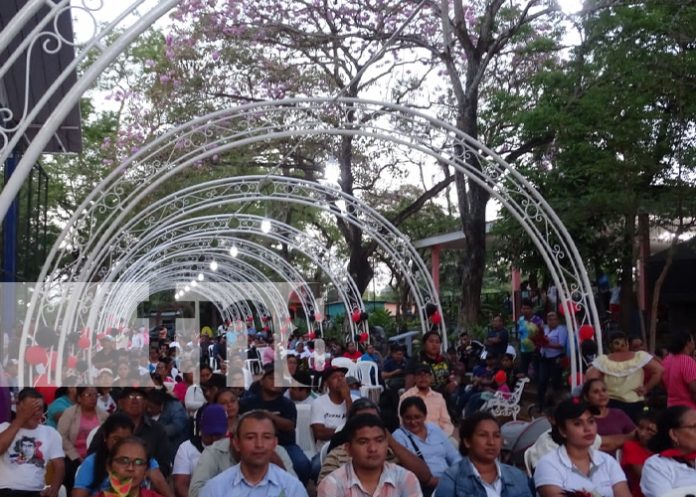 Habitantes de Masaya cuentan con un nuevo parque de recreativo