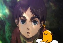 Anuncian colaboración entre Attack on Titan y Gudetama