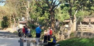 Con lesiones termina motociclista tras accidente vial en Nueva Segovia