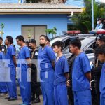 Policía Nacional de Nicaragua detiene a delincuentes en Masaya y León