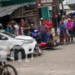 Taxista impacta a un motorizado y lo deja «golpeado» en Río Blanco, Matagalpa