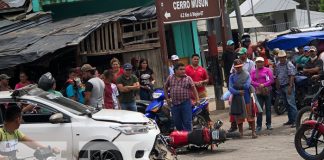 Taxista impacta a un motorizado y lo deja «golpeado» en Río Blanco, Matagalpa