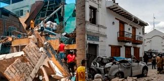 Cuatro muertos tras potente sismo que se sintió en varias zona de Ecuador