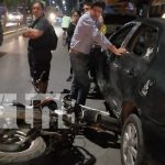 Foto: Fallo mecánico casi lleva a la tumba a un motorizado en Granada / TN8