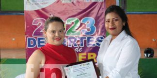 Foto: Mujeres deportistas fueron homenajeadas en Jinotega / TN8