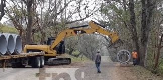 inicia la reparación la Carretera El Jobo-Matiguás