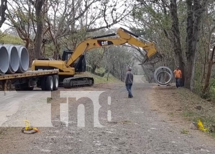 inicia la reparación la Carretera El Jobo-Matiguás