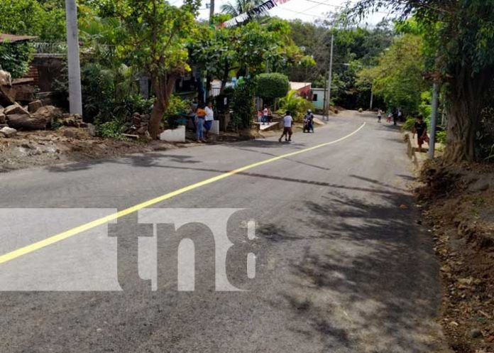 Foto: Barrio Hilario Sánchez, Managua, con nuevas calles / TN8