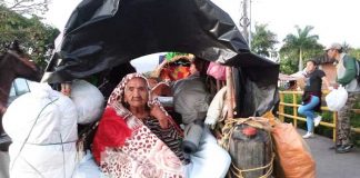 Foto: Una tradición de familias de Granada son las carretas peregrinas / TN8