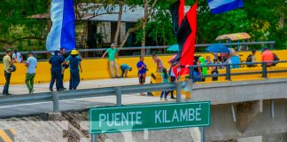 Gobierno y MTI inauguran puente Kilambé en Wiwilí, Jinotega