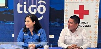 Foto: Tigo realiza donación a Cruz Roja Nicaragüense / TN8