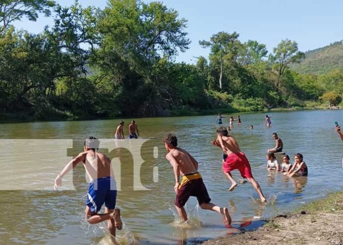 Promueven diversión en diferentes balnearios en el departamento de Madriz