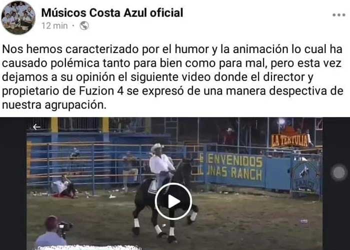 De "M" para arriba: Estalla pelea entre Fuzión 4 y Costa Azul