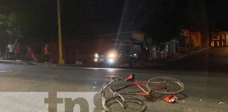 Atropella a un ciclista y huye del lugar en Juigalpa, Chontales