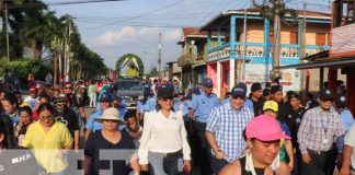 UNEN realizan carnaval de carrozas en el inicio del congreso en URACCAN, Nueva Guinea