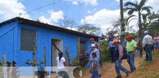 Familias de extrema pobreza ahora cuenta con una vivienda en Jinotega