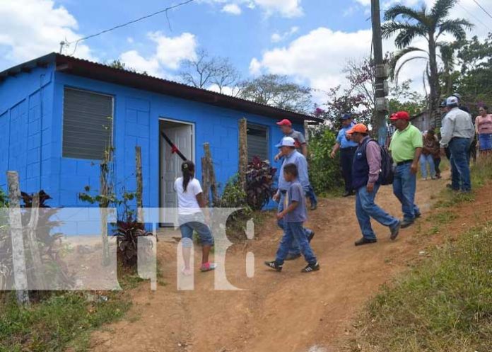 Familias de extrema pobreza ahora cuenta con una vivienda en Jinotega