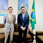 Embajada de Nicaragua en importante encuentro con Encargado de Negocios de Brasil