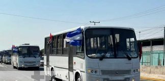 150 unidades de buses procedentes de Rusia llegaron a Managua