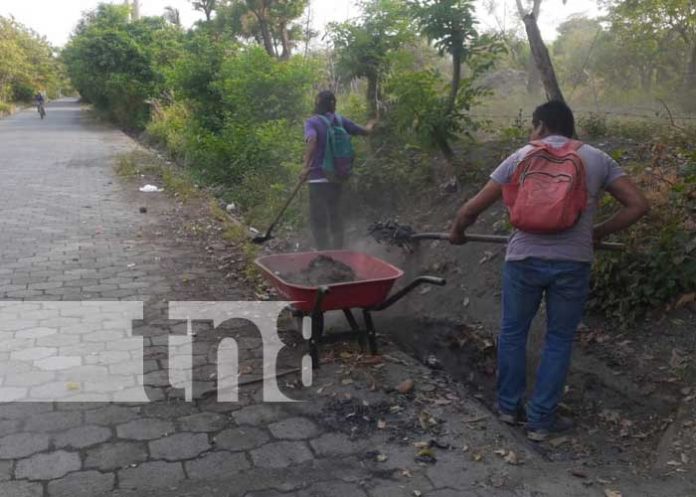 Ejecutan plan de limpieza de cara al invierno en la Isla de Ometepe