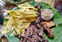 Foto: Surge en Managua «Señor Asado» ¿Te atreverías a comerte todo el tasajo? / TN8