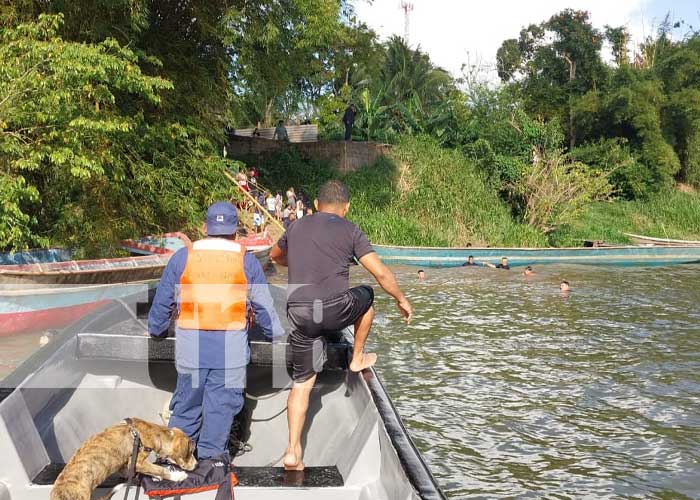 Adolescente muere al pegar la cabeza con un bote en el Río Siquia, El Rama