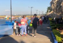 Foto: Familias finalizan sus vacaciones de Semana Santa en el Puerto Salvador Allende / TN8