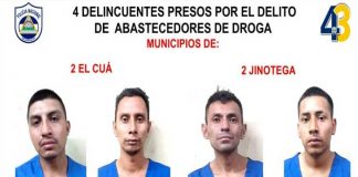 Policía Nacional en Jinotega capturó 13 delincuentes de alta peligrosidad