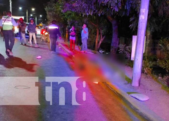 Falta de control vial deja a motociclista sin vida en Rubenia