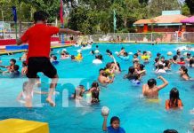 Foto: Centro turístico Xilonem abarrotado de familias este fin de semana / TN8