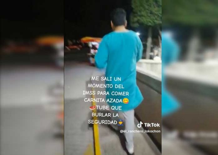 Video: «A la M... la operación» Hombre se fugó del hospital por comerse unos tacos