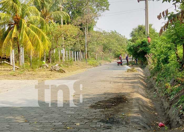 Ejecutan plan de limpieza de cara al invierno en la Isla de Ometepe