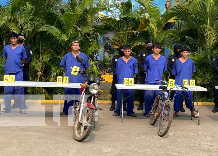 Policía de Nicaragua pone mano dura a la delincuencia en Masaya y Chinandega