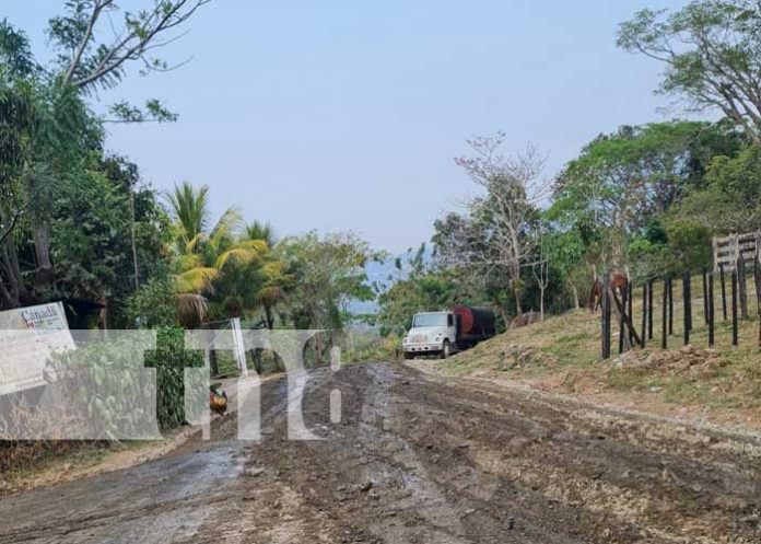 Rehabilitan 6 kilómetros de caminos en Pancasan, Matiguás