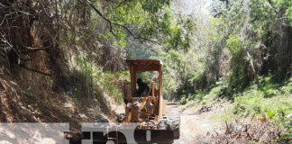 Reparan caminos productivos en Moyogalpa, Isla de Ometepe