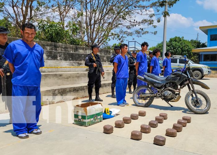 Policía de Nicaragua pone tras las rejas a sujetos en Masaya y Nueva Segovia