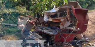 Foto: Conductor de camión muere en accidente en El Ayote, Caribe Sur / TN8