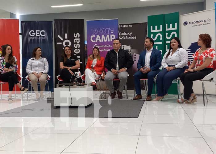 Foto: Mujeres Disruptivas, bootcamp junto a Claro Nicaragua / TN8