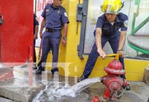 Foto: Inspección de hidrantes en los mercados de Managua / TN8