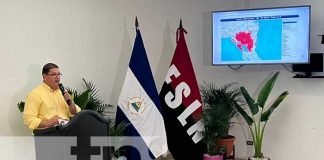 Foto: Presentación de mapas interactivos de rubros agropecuarios en Nicaragua / TN8