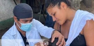 Foto: Feria de salud en el barrio Alemania Democrática, Managua / TN8